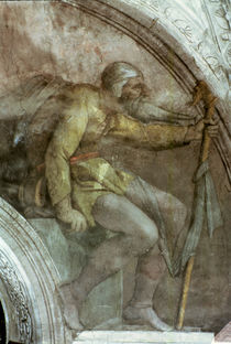 Sistine Chapel Ceiling: One of the Ancestors of God von Michelangelo Buonarroti