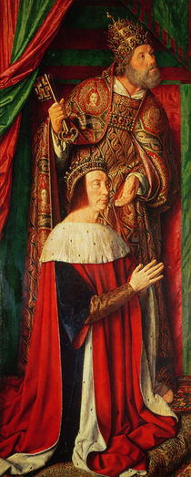 Peter II de Beaujeu of Bourbon with St. Peter by Master of Moulins