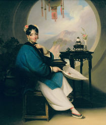 A Geisha Girl von George Chinnery