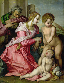The Holy Family by Jacopo Pontormo