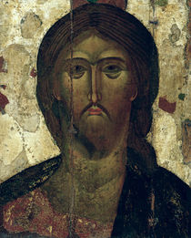 The Saviour, early 14th century by Russian School