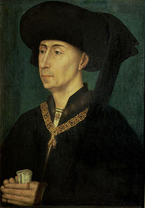 Portrait of Philip the Good Duke of Burgundy von Rogier van der Weyden