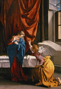 The Annunciation, c.1623 by Orazio Gentileschi