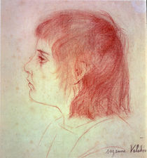 Portrait of Maurice Utrillo as a Child by Marie Clementine Valadon