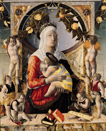 The Virgin and Child Surrounded by Eight Angels by Marco Zoppo