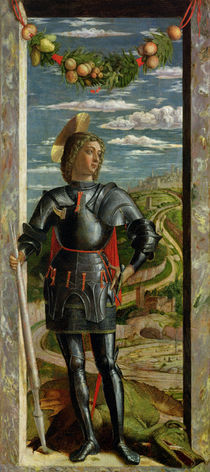 St. George and the Dragon, 1466-67 von Andrea Mantegna