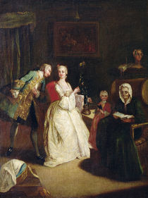 The Declaration of Love by Pietro Longhi