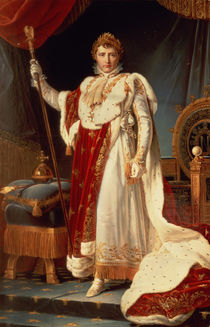Napoleon in Coronation Robes by Francois Gerard