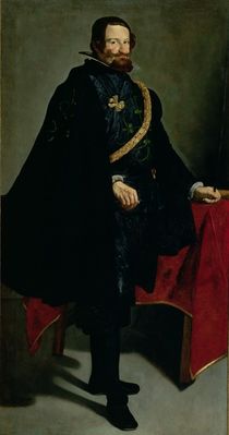 Don Gaspar de Guzman Count-Duke de Olivares by Diego Rodriguez de Silva y Velazquez