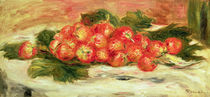 Strawberries on a White Tablecloth by Pierre-Auguste Renoir
