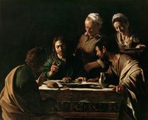 Supper at Emmaus, 1606 by Michelangelo Merisi da Caravaggio