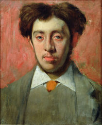 Portrait of Albert Melida by Edgar Degas