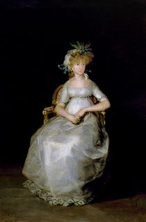 Portrait of Maria Teresa of Ballabriga by Francisco Jose de Goya y Lucientes