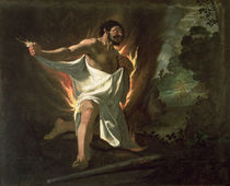 Hercules Tearing the Burning Robe by Francisco de Zurbaran