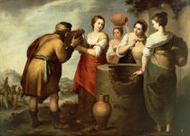 Rebecca and Eliezer at the Well by Bartolome Esteban Murillo