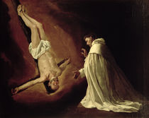 Appearance of St. Peter to St. Peter Nolasco 1629 by Francisco de Zurbaran