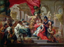 Alexander the Great in the Temple of Jerusalem von Sebastiano Conca