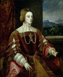 Portrait of the Empress Isabella of Portugal by Titian