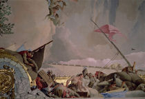America, detail from The Glory of Spain II von Giovanni Battista Tiepolo