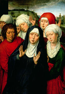 The Holy Women, right hand panel of the Deposition Diptych by Hans Memling