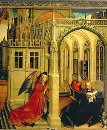 The Annunciation by Master of Flemalle