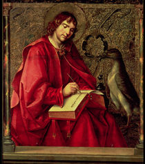 St. John the Evangelist, from the St. Thomas altarpiece by Pedro Berruguete