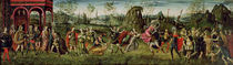 The Rape of the Sabines by Baldassarre Peruzzi