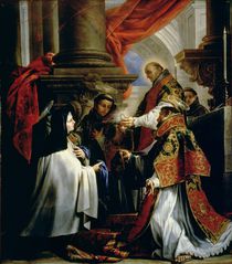 Communion of St. Teresa of Avila c.1670 von Claudio Coello
