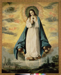 The Immaculate Conception by Francisco de Zurbaran