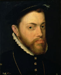 Portrait of Philip II of Spain by Anthonis van Dashorst Mor