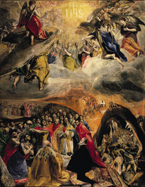 The Adoration of the Name of Jesus von El Greco