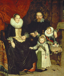 Portrait of the Artist with his Family von Cornelis de Vos