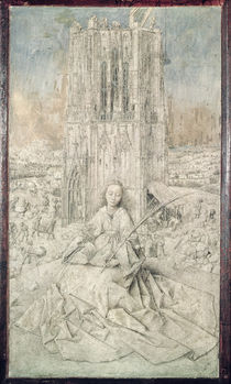 St. Barbara, 1437 von Jan van Eyck