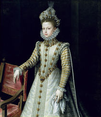 The Infanta Isabel Clara Eugenie 1579 von Alonso Sanchez Coello