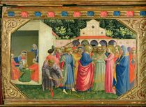 The Birth and Marriage of the Virgin von Fra Angelico