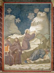 The Miracle of the Spring, 1297-99 by Giotto di Bondone