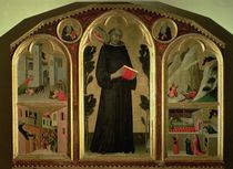 The Blessed Agostino Novello Altarpiece von Simone Martini
