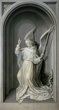 The Angel of the Annunciation by Hugo van der Goes