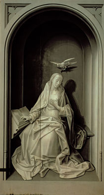 The Virgin of the Annunciation by Hugo van der Goes
