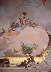 The Glory of Spain IV, from the Ceiling of the Throne Room von Giovanni Battista Tiepolo