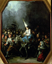 A Woman Damned by The Inquisition by Eugenio Lucas Velazquez
