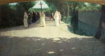 The Procession, 1892-95 by Giuseppe Pellizza da Volpedo