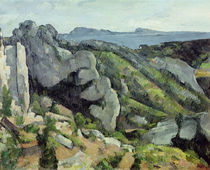 Rocks at L'Estaque, 1879-82 von Paul Cezanne