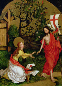 Altarpiece of the Dominicans: Noli Me Tangere by Martin Schongauer
