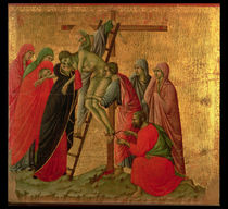 Maesta: Descent from the Cross by Duccio di Buoninsegna