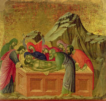Maesta: The Burial of Christ von Duccio di Buoninsegna