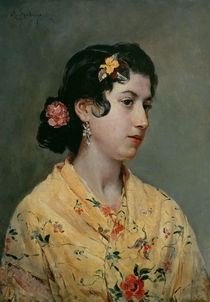 Andalucian Woman, 1898 by Raimundo de Madrazo y Garreta
