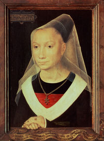 Portrait of a Young Woman, 1480 von Hans Memling