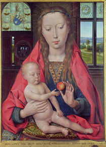 Madonna and Child, from The Diptych of Maerten van Nieuwenhove by Hans Memling