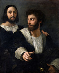 Self Portrait with a Friend von Raphael